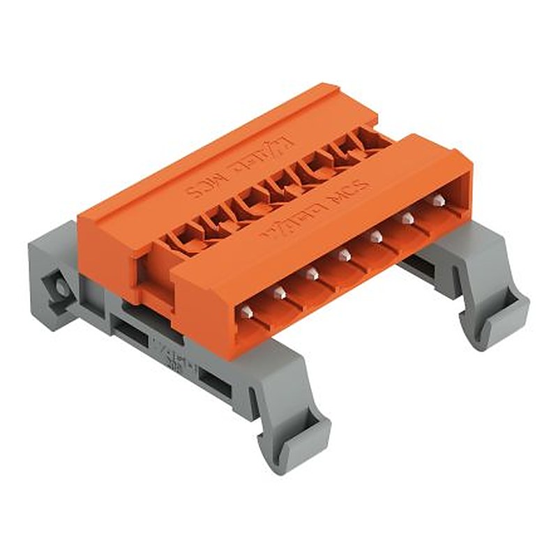 WAGO 232 Series Pluggable Terminal Block, 7-Contact, 5.08 mm Pitch, 1 Row, 232-537/007-000