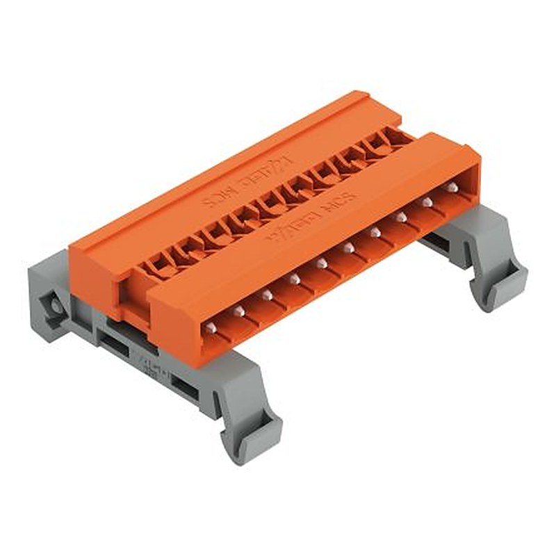 WAGO 232 Series Pluggable Terminal Block, 10-Contact, 5.08 mm Pitch, 1 Row, 232-540/007-000