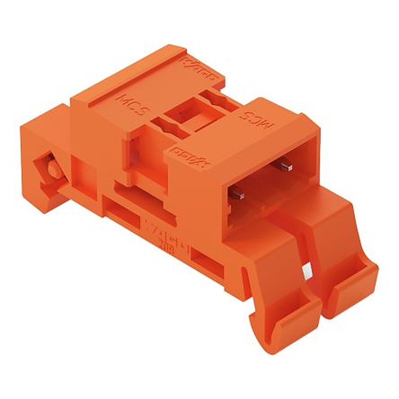 WAGO 232 Series Pluggable Terminal Block, 2-Contact, 7.62 mm Pitch, 1 Row, 232-582/007-000