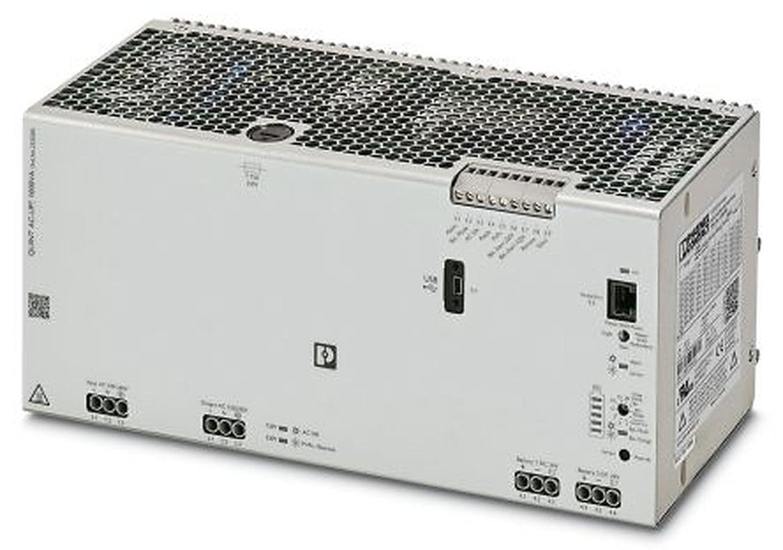 Phoenix Contact 120V ac, 230 V ac Input DIN Rail Uninterruptible power supply, 1 kVA, QUINT4 900 W QUINT