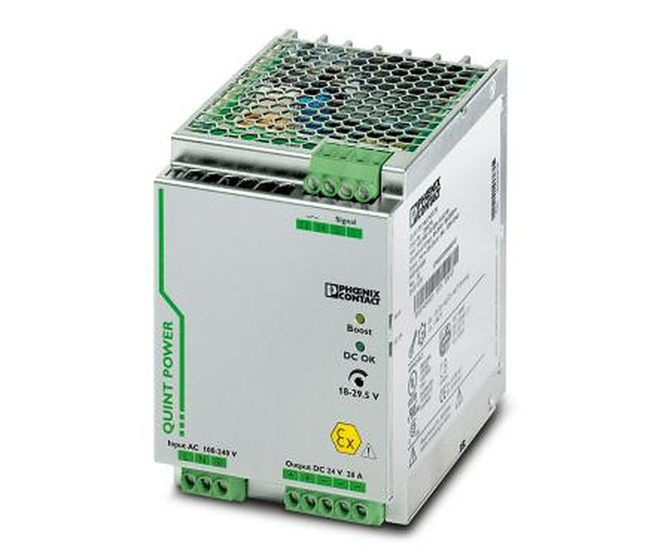 Phoenix Contact QUINT POWER Switched Mode DIN Rail Power Supply 264V ac AC Input 29.5V dc, 20 A Output DC 480 W