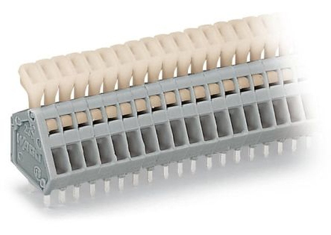 WAGO 233 Series PCB Terminal Block, 9-Contact, 2.5 mm Pitch, PCB, 1 Row