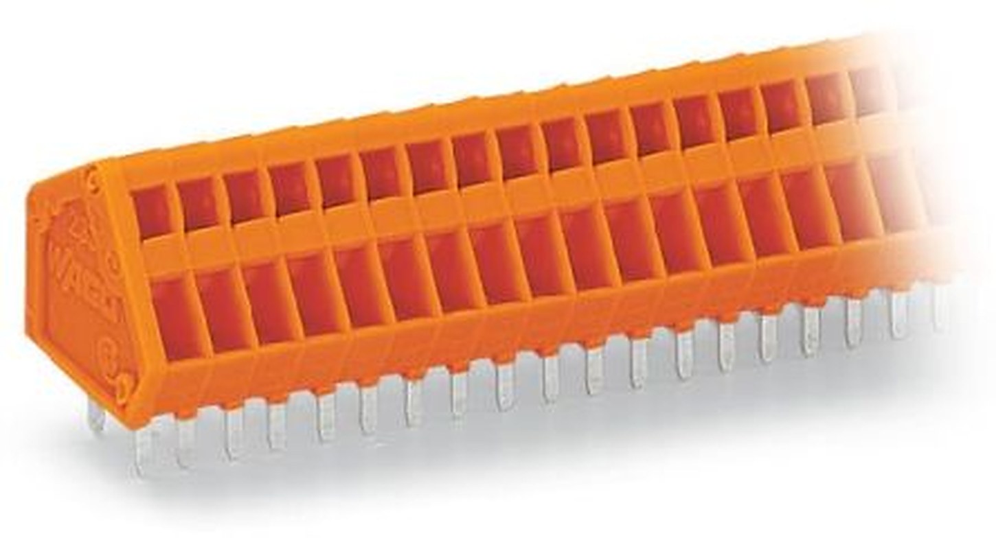 WAGO 233 Series PCB Terminal Block, 3-Contact, 2.54 mm Pitch, PCB, 1 Row