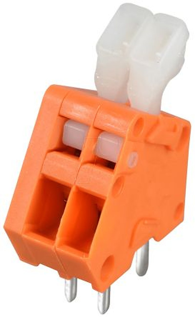 WAGO 233 Series PCB Terminal Block, 2.54 mm Pitch, 2 Row