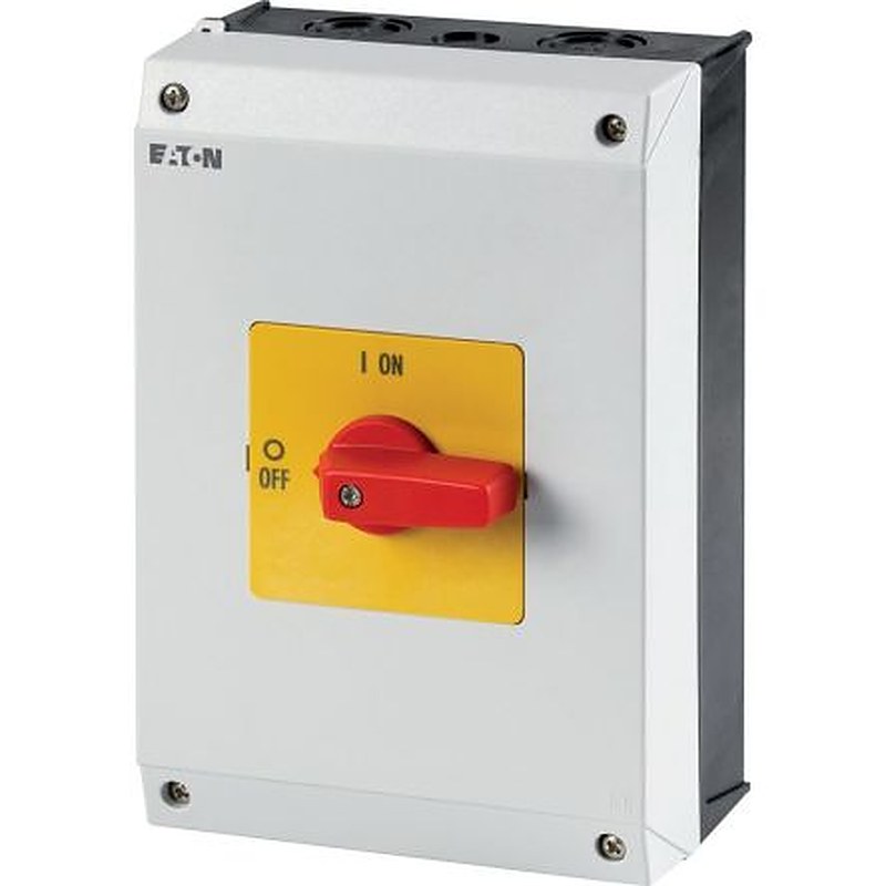 Eaton 3-Pole Surface Mount Isolator Switch -, IP65, 32A, 18.5 kW