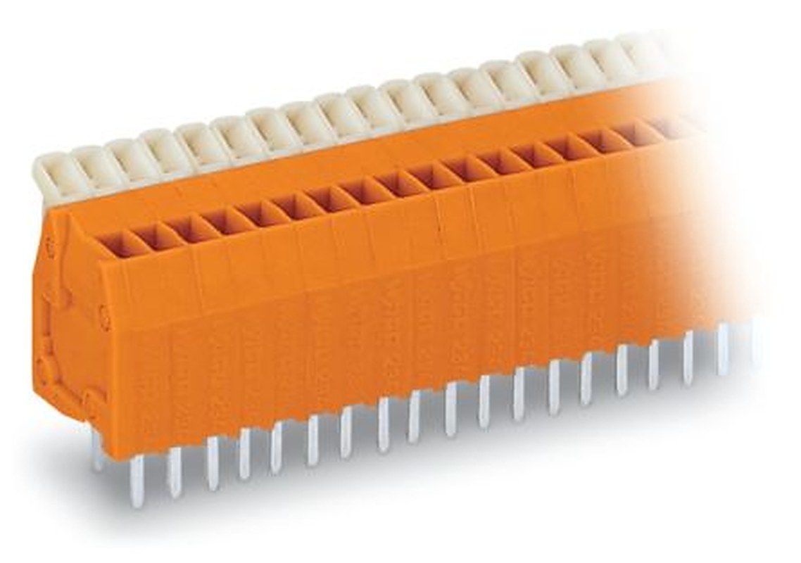 WAGO 234 Series PCB Terminal Block, 5-Contact, 2.54 mm Pitch, 1 Row, 234-505