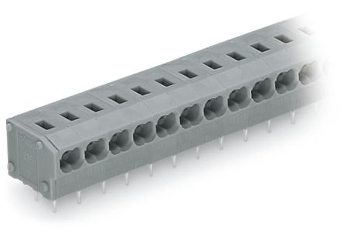 WAGO 235 Series PCB Terminal Block, 3-Contact, 5.08 mm Pitch, Through Hole, 1 Row