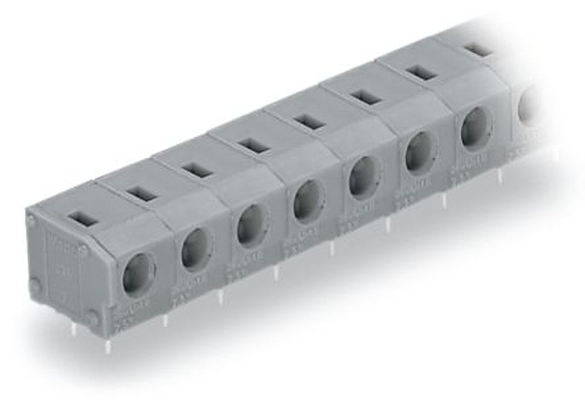 WAGO 235 Series PCB Terminal Block, 2-Contact, 7.62 mm Pitch, Through Hole, 1 Row