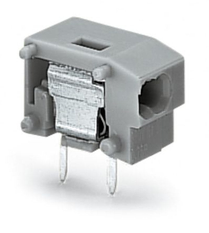 WAGO 235 Series PCB Terminal Block, 1-Contact, 7.62 mm Pitch, Through Hole, 1 Row