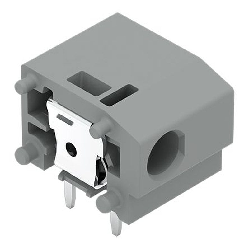 WAGO 235 Series PCB Terminal Block, 1-Contact, 10.16 mm Pitch, Through Hole, 1 Row