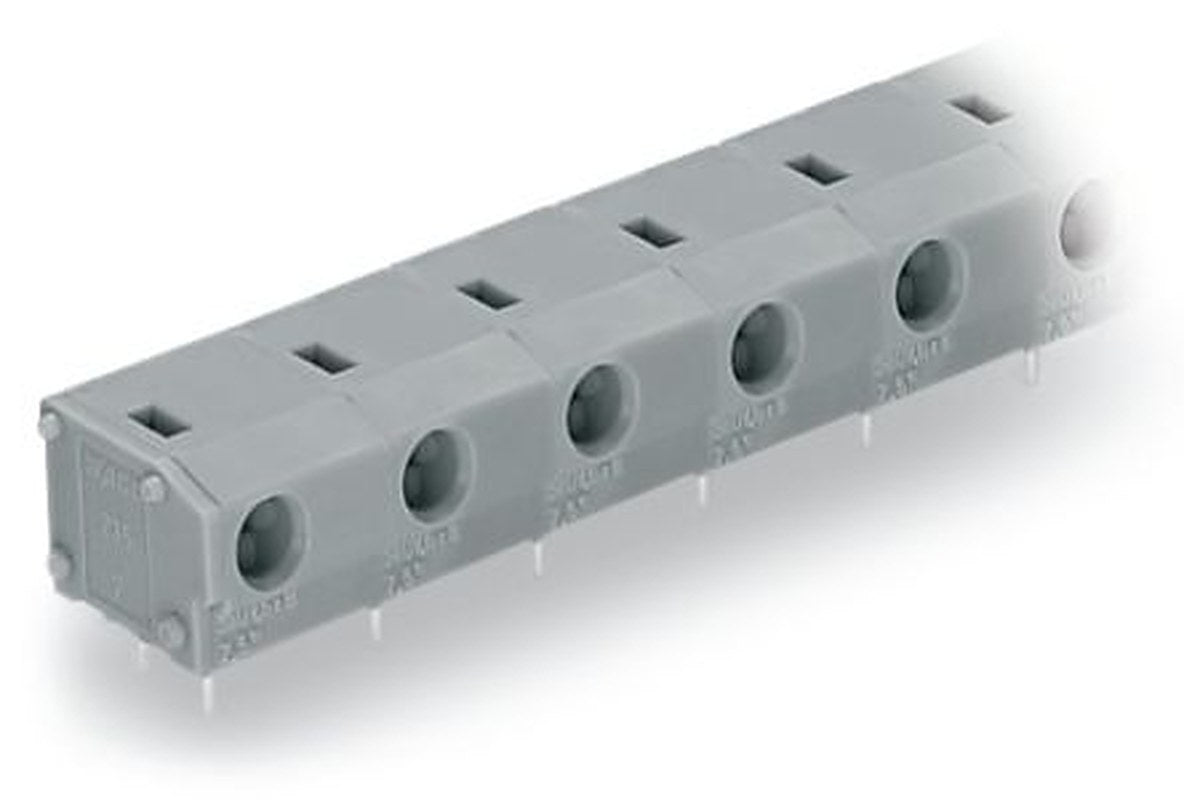 WAGO 235 Series PCB Terminal Block, 2-Contact, 10.16 mm Pitch, Through Hole, 1 Row