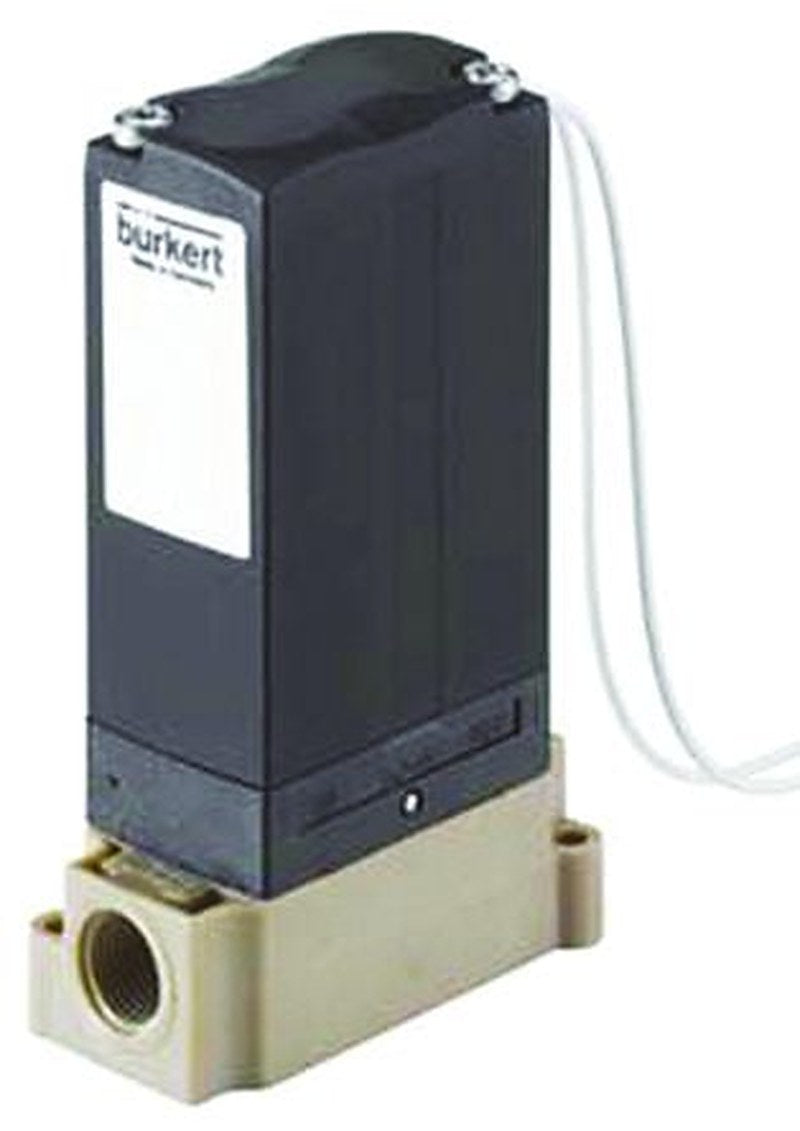Burkert Solenoid Valve 235319, 2 Port, NC, 24V dc 3.18 mm, 3.18 mm