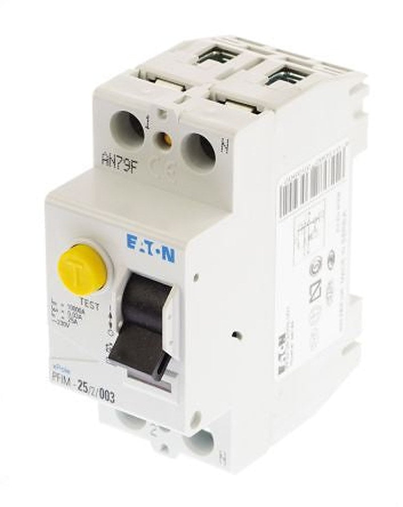 Eaton Xboard Series Residual Current Circuit Breaker, 25A, 1-Pole, 30 mA, Type AC, 500 A 230V ac