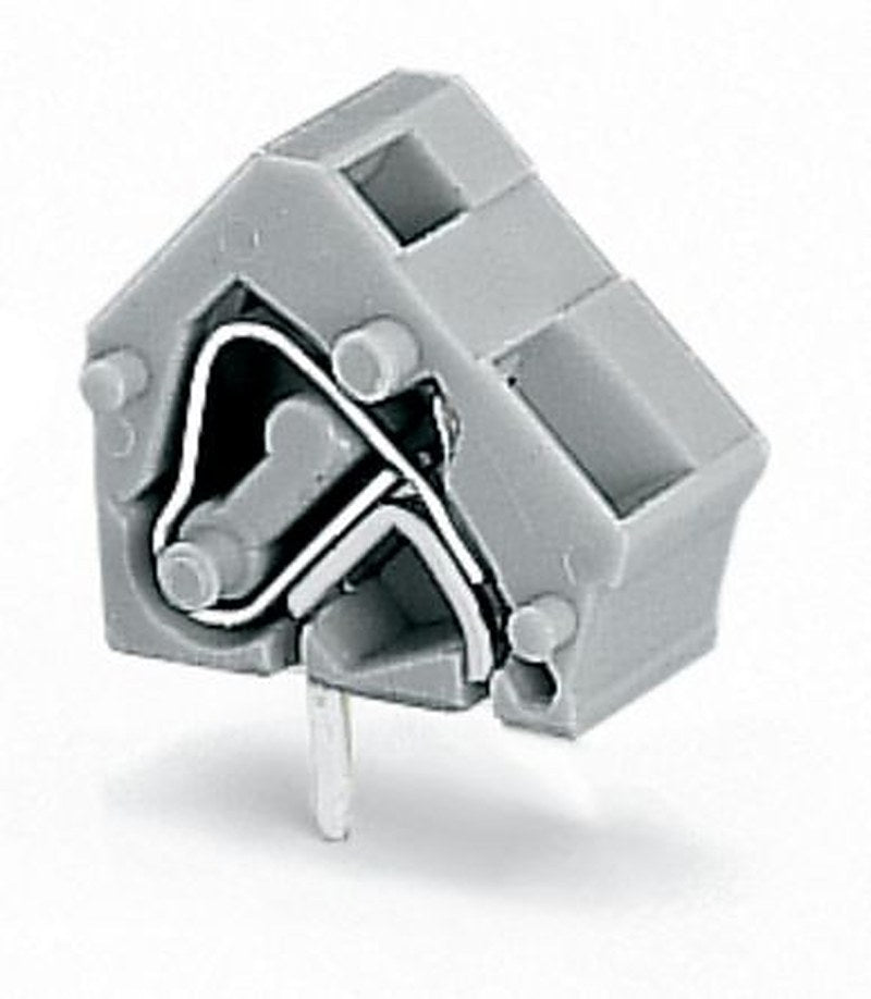 WAGO 236 Series PCB Terminal Block, 1-Contact, 7.62 mm Pitch, Through Hole, 1 Row