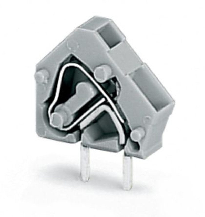 WAGO 236 Series PCB Terminal Block, 1-Contact, 5.08 mm Pitch, Through Hole, 1 Row