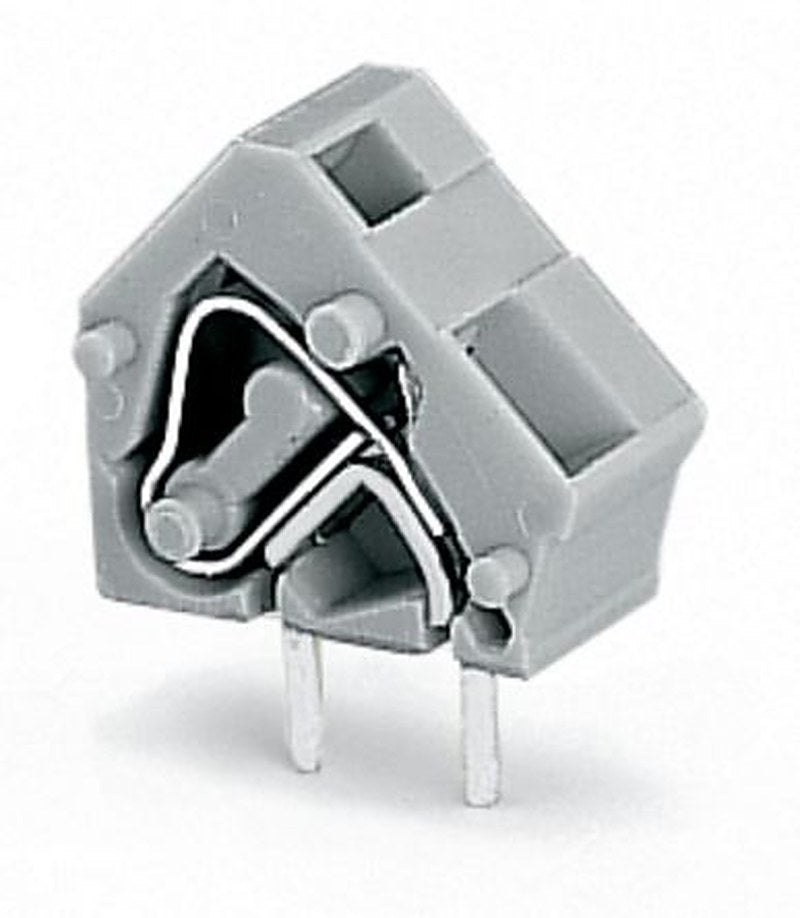 WAGO 236 Series PCB Terminal Block, 1-Contact, 7.62 mm Pitch, Through Hole, 1 Row