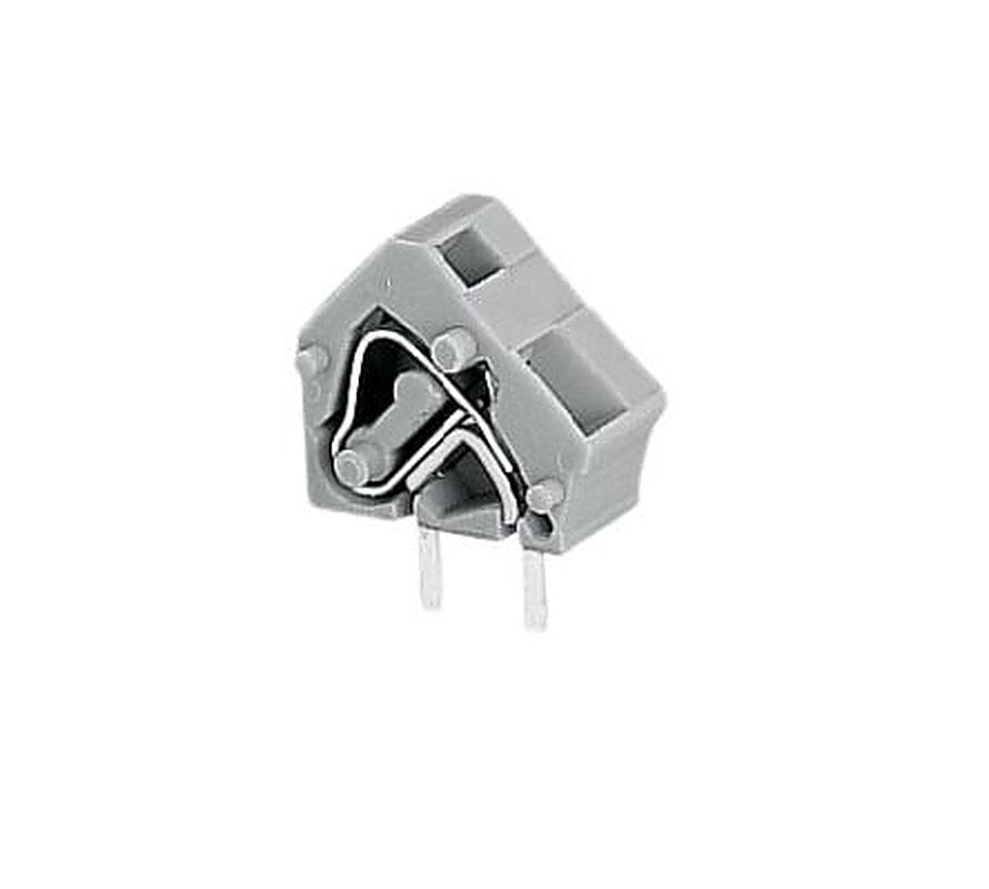 WAGO PCB Terminal Block, 1-Contact, 7.62 mm Pitch, 1 Row, 236-754