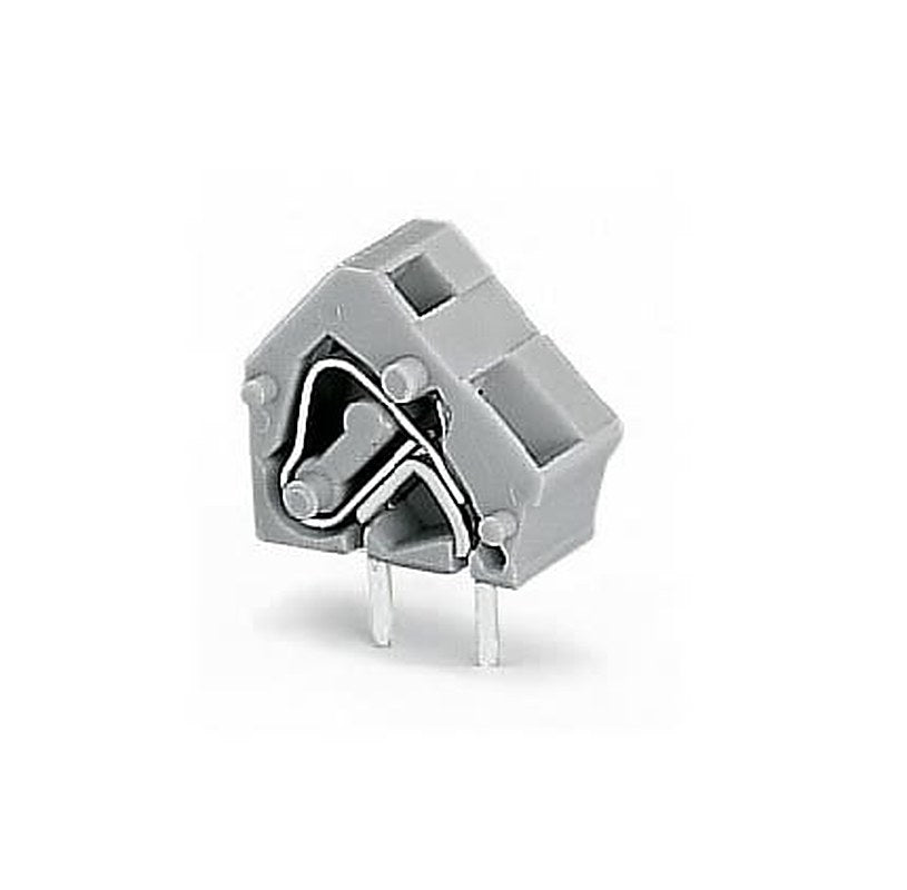 WAGO PCB Terminal Block, 1-Contact, 7.62 mm Pitch, 1 Row, 236-756