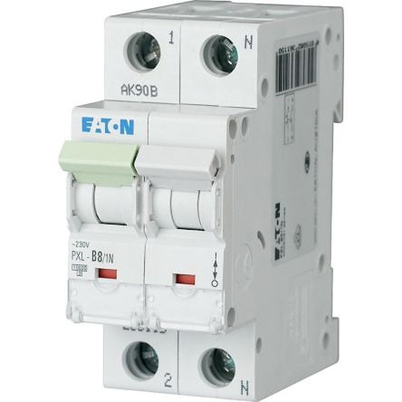 Eaton xPole - PXL PXL Miniature Circuit Breaker, 1-Pole, 8A, Type B, 230V ac AC, 10 kA Breaking Capacity