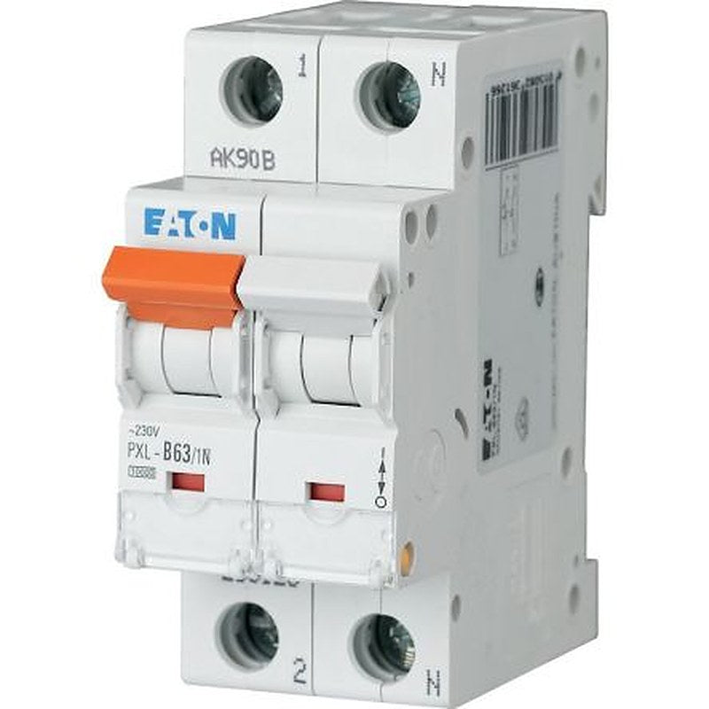 Eaton xPole - PXL PXL Miniature Circuit Breaker, 1-Pole, 63A, Type C, 230V ac AC, 10 kA Breaking Capacity