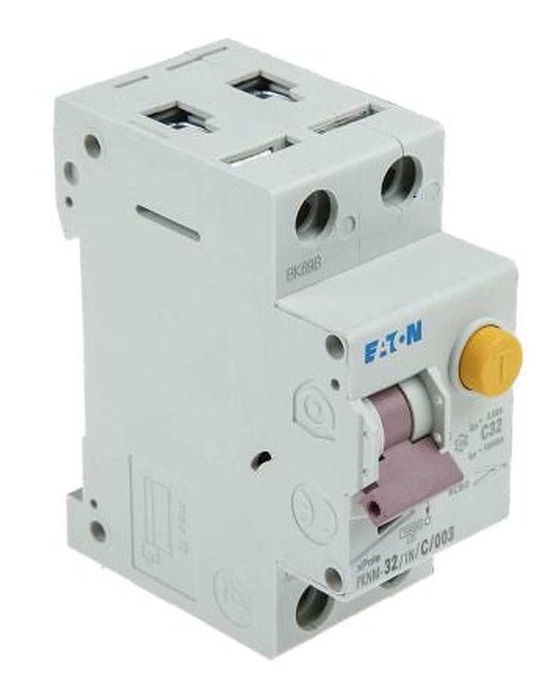 Eaton PKNM Series Residual Current Device, 32A, 2-Pole, 30 mA, Type C, 10 kA 230V ac
