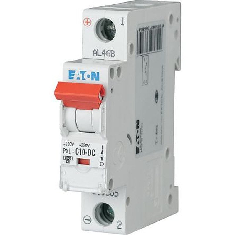 Eaton xPole - PXL PXL Miniature Circuit Breaker, 1-Pole, 10A, Type C, 440V ac AC, 48 V dc DC, 10 kA Breaking Capacity
