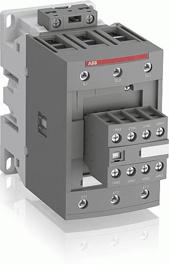 ABB Series AF Contactor, 1000V Coil Voltage, 130A Contact Current Rating - 1SBL407001R1422 This contactor is a robust solution for motor control applications, capable of managing voltages up to 1000V and current ratings reaching 130A. Featuring a compact design of 149mm x 70mm x 149mm, this DIN rail-mounted device offers efficient performance in industrial settings, enabling seamless control over motor operations. Features & Benefits • High voltage capability facilitates control in demanding environments • 