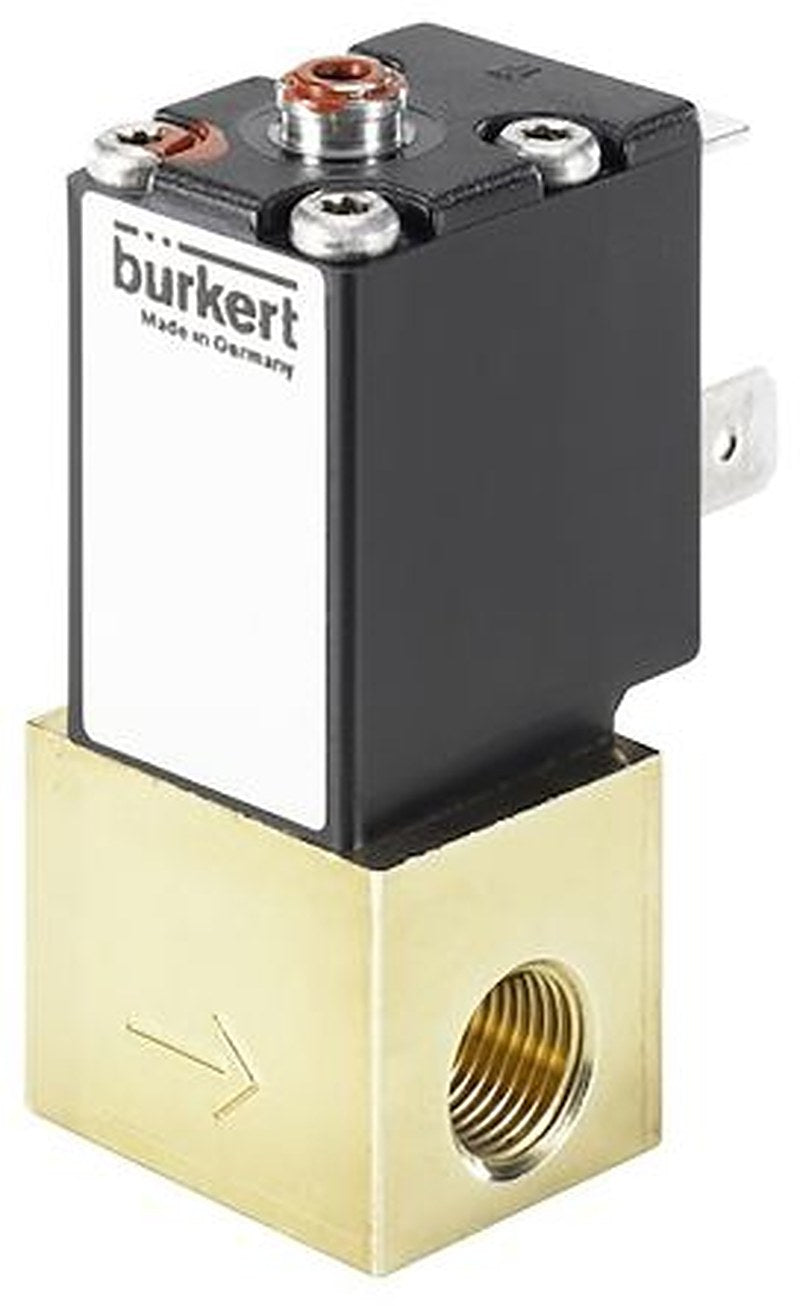 Burkert Proportional Solenoid Valve 238928, 2 Port, NC, 24V dc G, 1/8 in