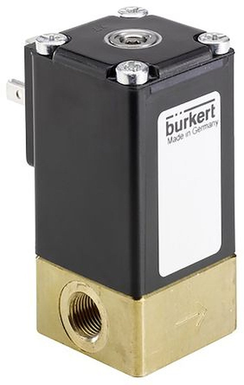 Burkert Proportional Solenoid Valve 239070, 2 Port, NC, 24V dc 3.18 mm, 3.18 mm