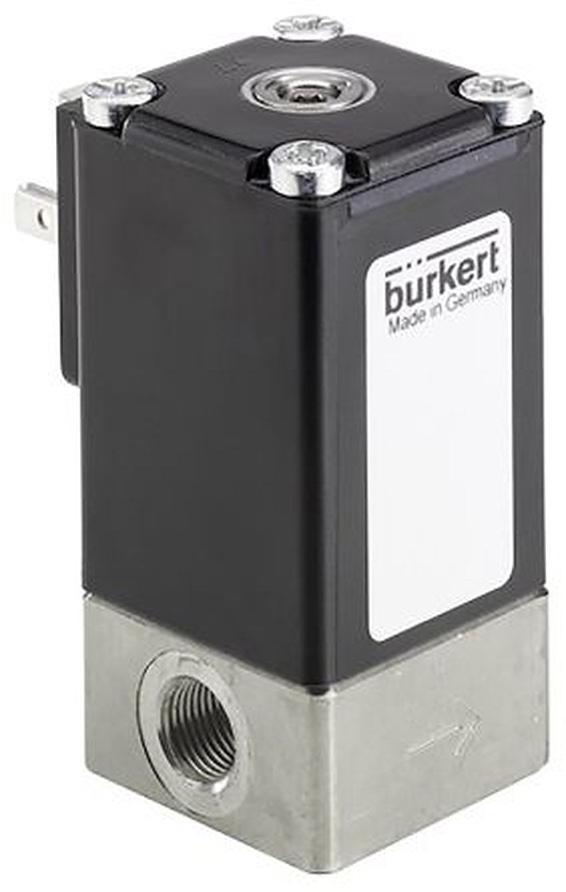 Burkert Proportional Solenoid Valve 239082, 2 Port, NC, 24V dc 6.35 mm, 6.35 mm