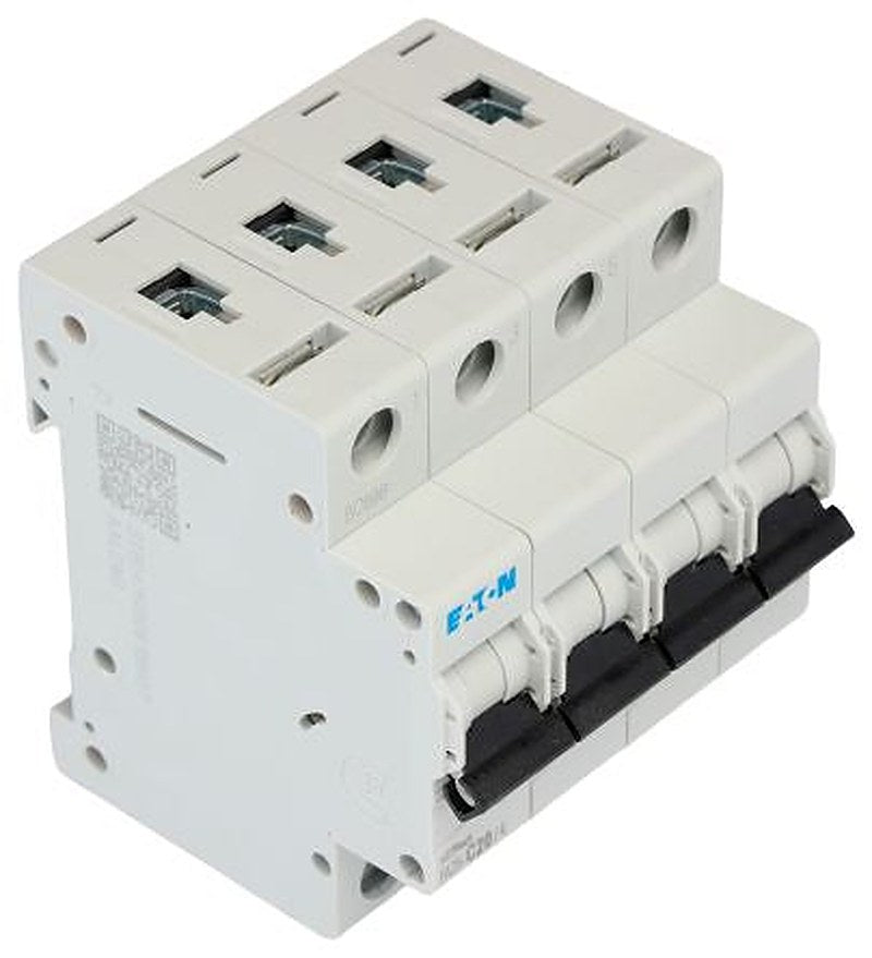 Eaton xEffect xEffect Miniature Circuit Breaker, 4-Pole, 20A, Type C, 400V ac AC, 6 kA Breaking Capacity