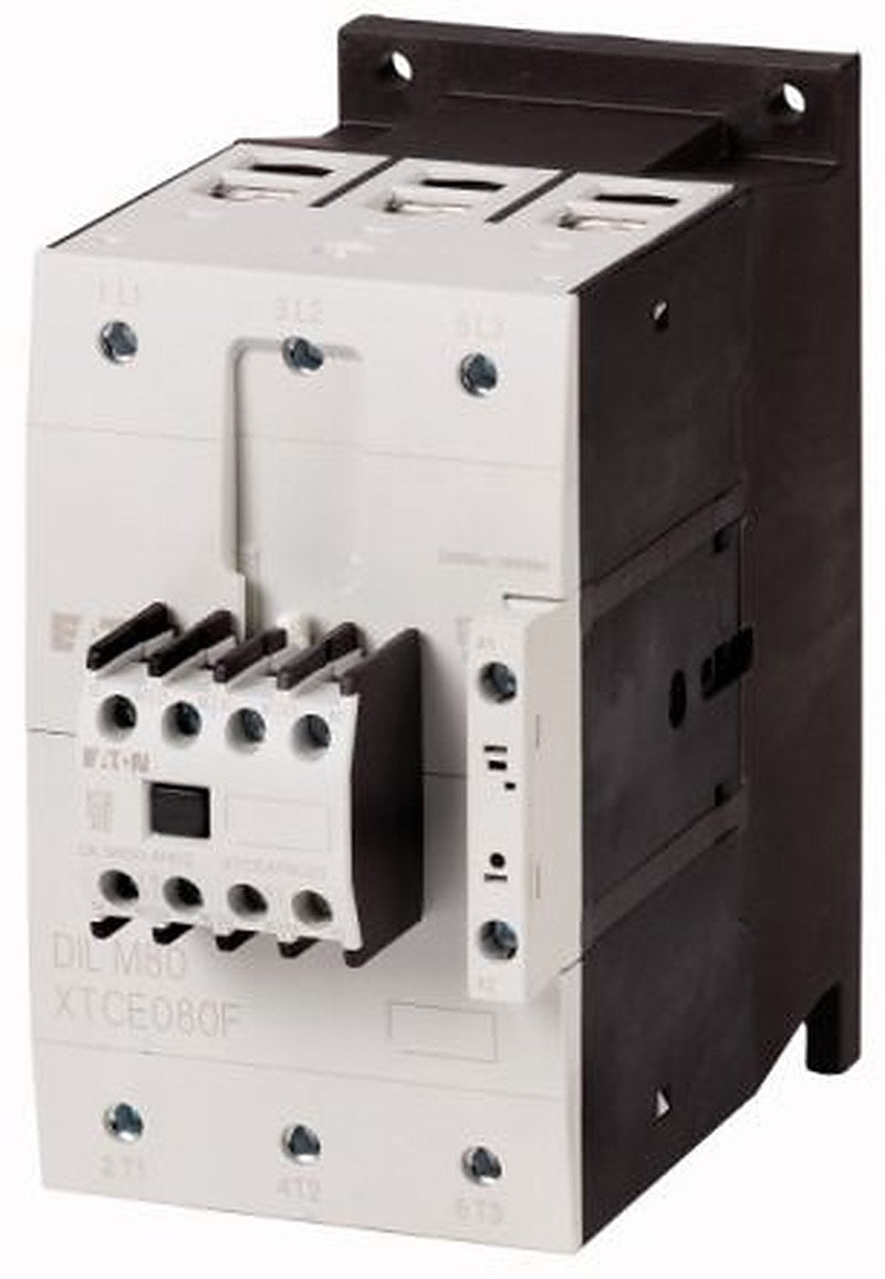 Eaton DILM Contactor, 230V Coil, 3-Pole, 80 A, 63 kW, 2 NO/2 NC, 400V