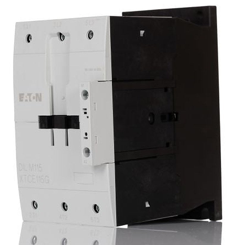 Eaton DILM Contactor, 190V ac, 240 V ac Coil, 3-Pole, 115 A, 55 kW 240V ac, 3 NO, 690V ac
