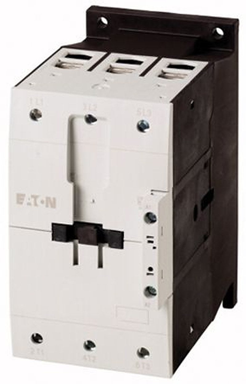 Eaton DILM Contactor, 110V ac Coil, 3-Pole, 150 A, 75 kW 120V, 3 NO, 400V ac