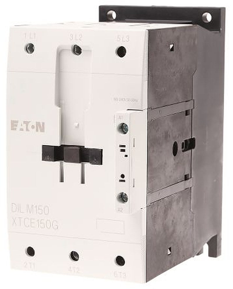 Eaton DILM Contactor, 230V ac Coil, 3-Pole, 150 A, 75 kW 240V, 3 NO, 400V ac