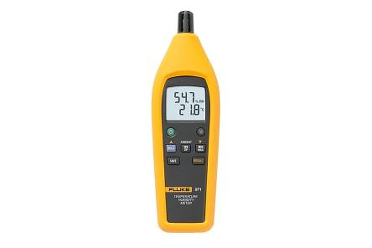 Fluke 971 Hygrometer 60 °C, ±2.5 %RH Accuracy, 60 °C Max, 95 %RH Max