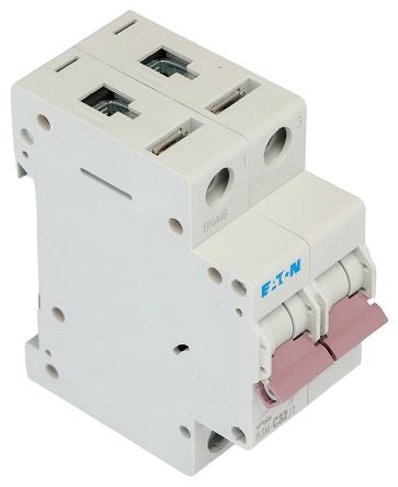 Eaton xPole PLSM Miniature Circuit Breaker, 2-Pole, 32A, Type C, 48 V dc DC, 10 kA Breaking Capacity