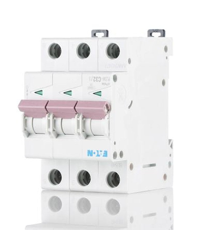 Eaton xPole PL Miniature Circuit Breaker, 3-Pole, 32A, Type C, 48 V dc DC, 10 kA Breaking Capacity