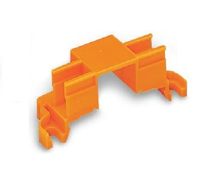 WAGO 243 Series Mounting Carrier for Use with 243 MICRO PUSH WIRE Series Connectors