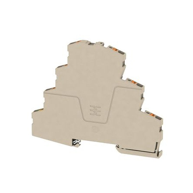Weidmüller 2434370000 AMC Series Motor Connection Terminal Dark Beige, 2.5mm², 3-Level, Push-in, ATEX, IECEx
