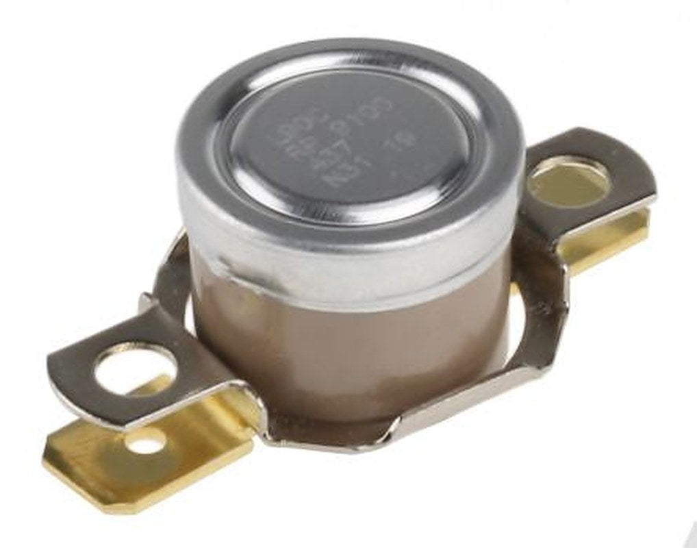 Honeywell Bi-Metallic Thermostat, Closes at 75 °C, 186 °C Max, Automatic Reset, SPST-NC, 10 A
