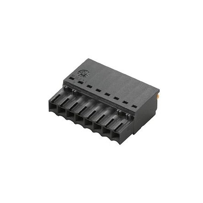 Weidmüller 2459340000 Series Straight PCB Socket, 8-Contact, 1 Row, 3.5 mm Pitch Push-in