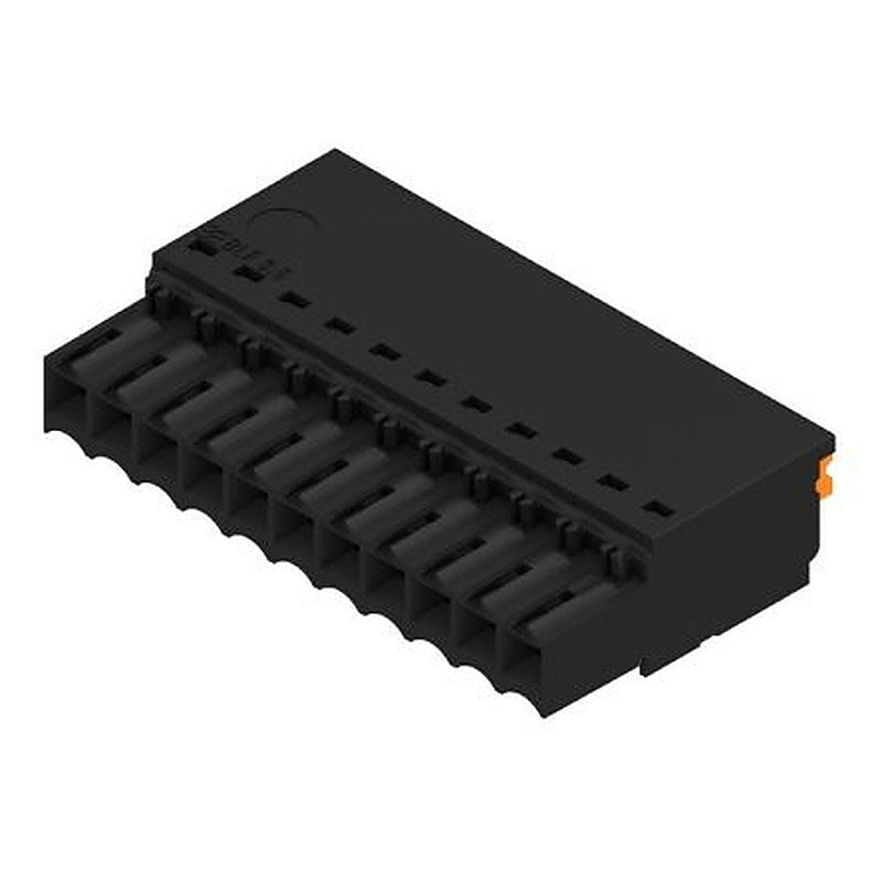Weidmüller OMNIMATE BLF Series Pluggable Terminal Block Headers & Socket, 11-Contact, 3.5 mm Pitch, PCB, 1 Row Push-in