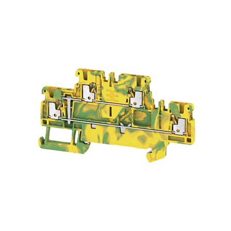 Weidmüller 2469410000 A2T Series Multi Level Terminal Block Dark Beige, 1.5mm², 2-Level, Push-in, ATEX, IECEx