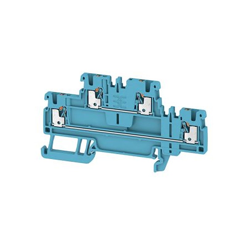 Weidmüller A2T Series Multi Level Terminal Block Blue, 1.5mm², 2-Level, Push-in, IECEx/ATEX