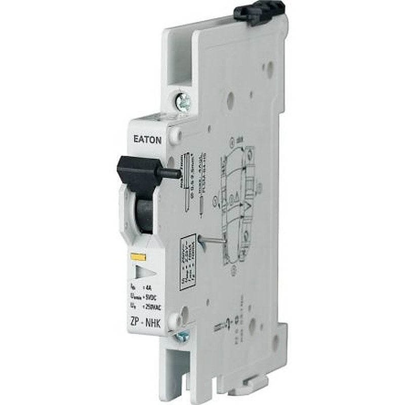 Eaton Auxiliary Contact, 2 Contact, 2 CO, NMZ, Top Hat Rail, 4 A, 248437 ZP-NHK