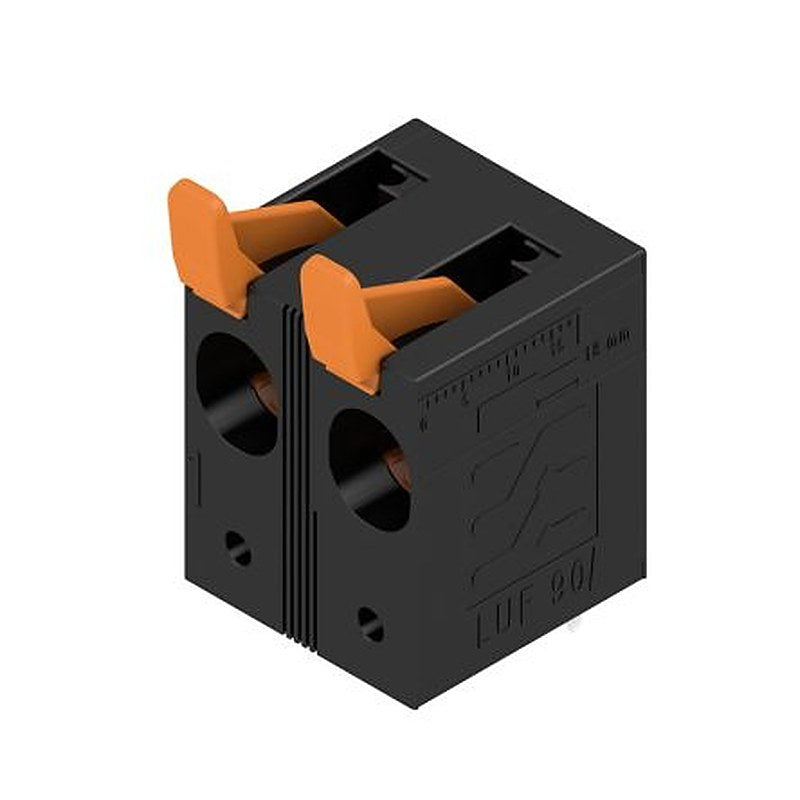 Weidmüller LU Series PCB Terminal Block, 2-Contact, 15 mm Pitch, Through Hole, 1 Row