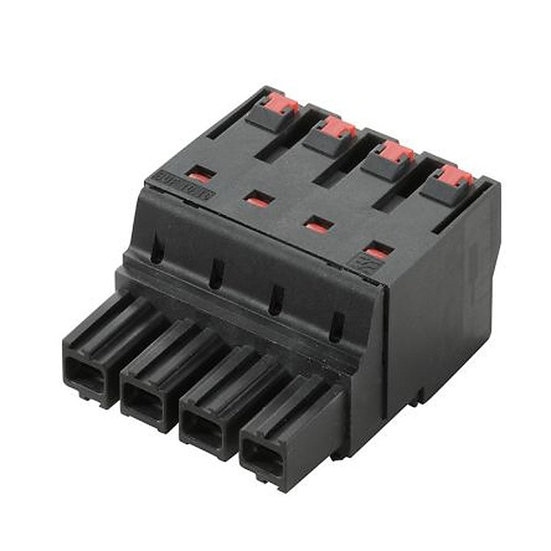 Weidmüller BU/SU 10.16 BUF 10.16IT/02/180 AG BK BX Series PCB Connector, 2-Contact, 10.16 mm Pitch, 1 Row