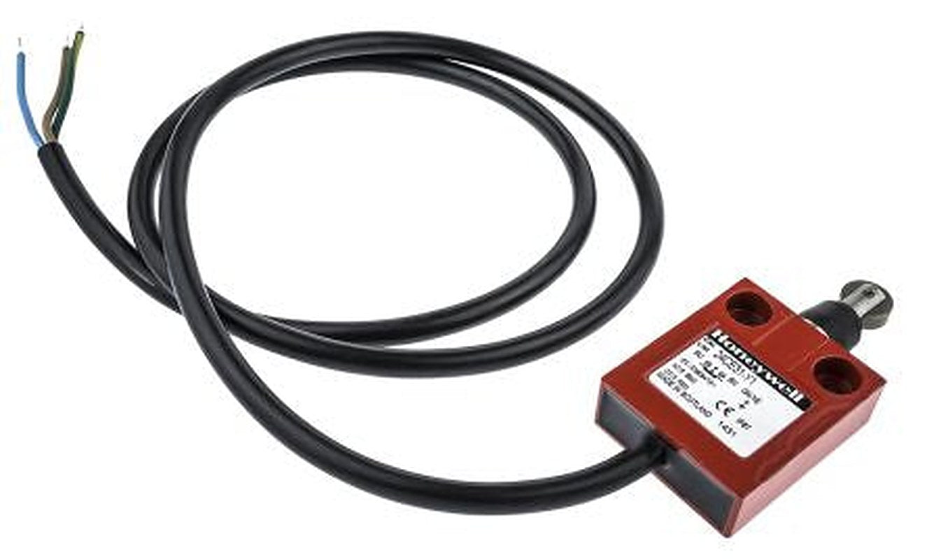 Honeywell 24CE Series Roller Plunger Limit Switch, 1 NC, IP66, Die Cast Zinc Housing, 240V ac, 3A