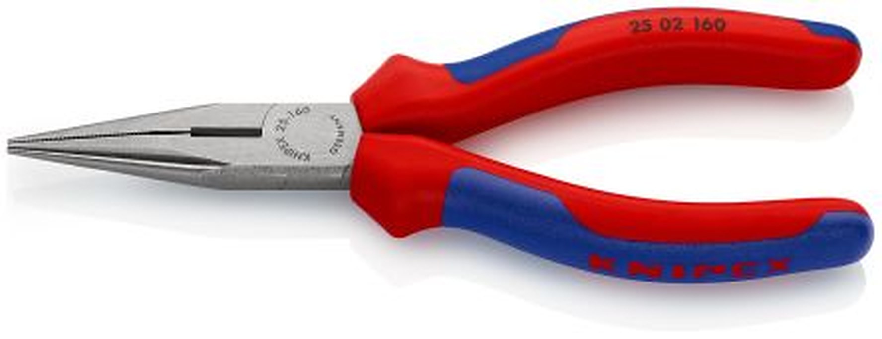 Knipex 1-Piece Long Nose Plier Pointed, 160 mm Overall, 50mm Jaw